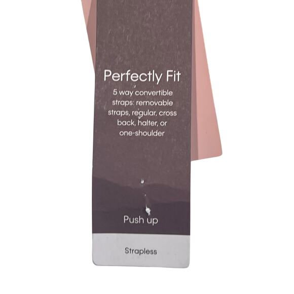 Calvin Klein Black Convertible Strapless Push Up Bra Women's Size 34DD $48.50 - Picture 5 of 8